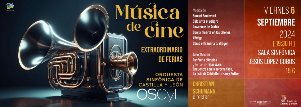 Musica de cine 2024 Extraordinario ferias OSCyL